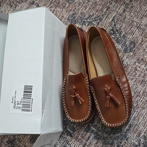 Size 3 little kids genuine leather loafer